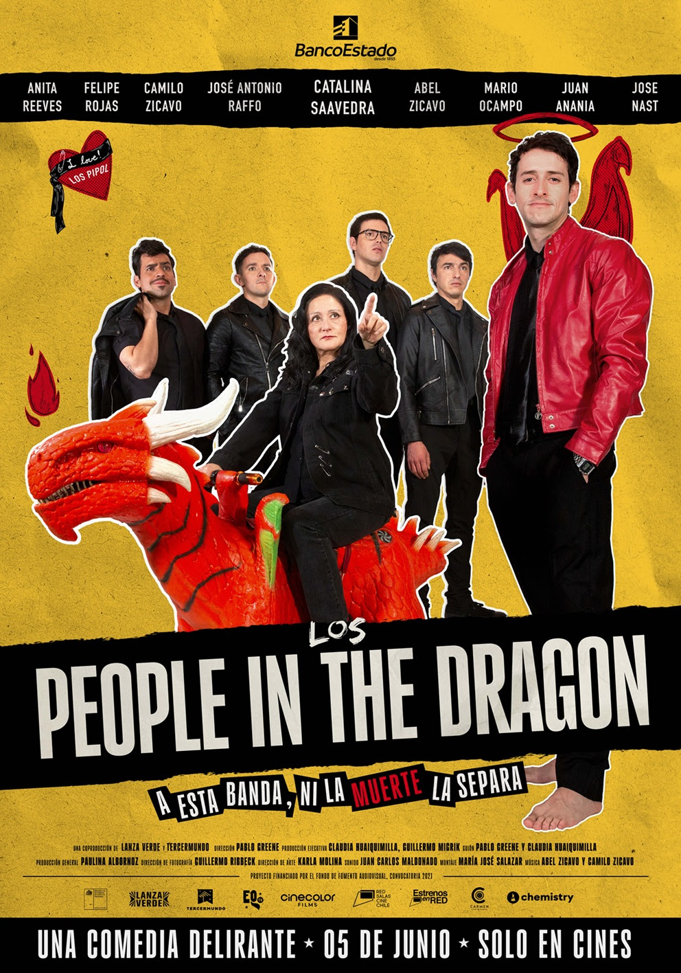 Una comedia llena de rock: ''Los People in the Dragon'' llega a cines